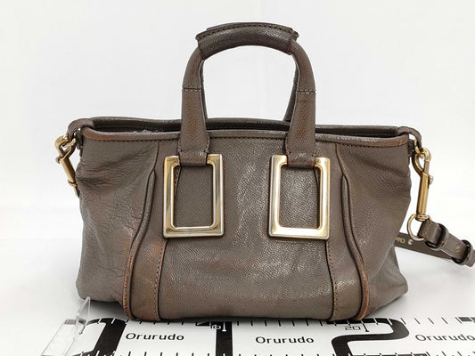 Chloe Ethel 2-way leather handbag/shoulder bag