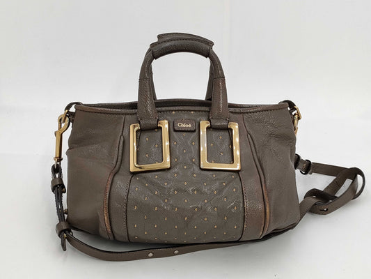 Chloe Ethel 2-way leather handbag/shoulder bag