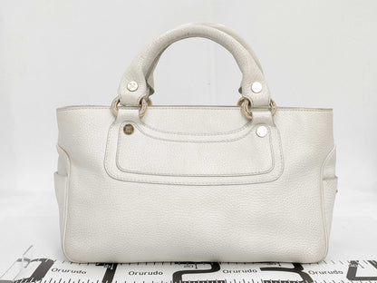 CELINE Boogie Bag Triomphe Leather Handbag