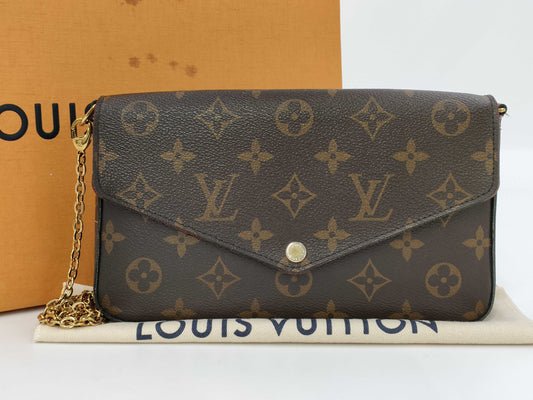 LOUIS VUITTON Monogram Pochette Felicie Shoulder Bag