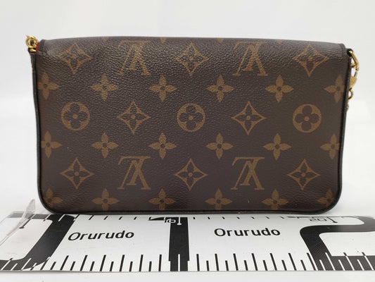 LOUIS VUITTON Monogram Pochette Felicie Shoulder Bag