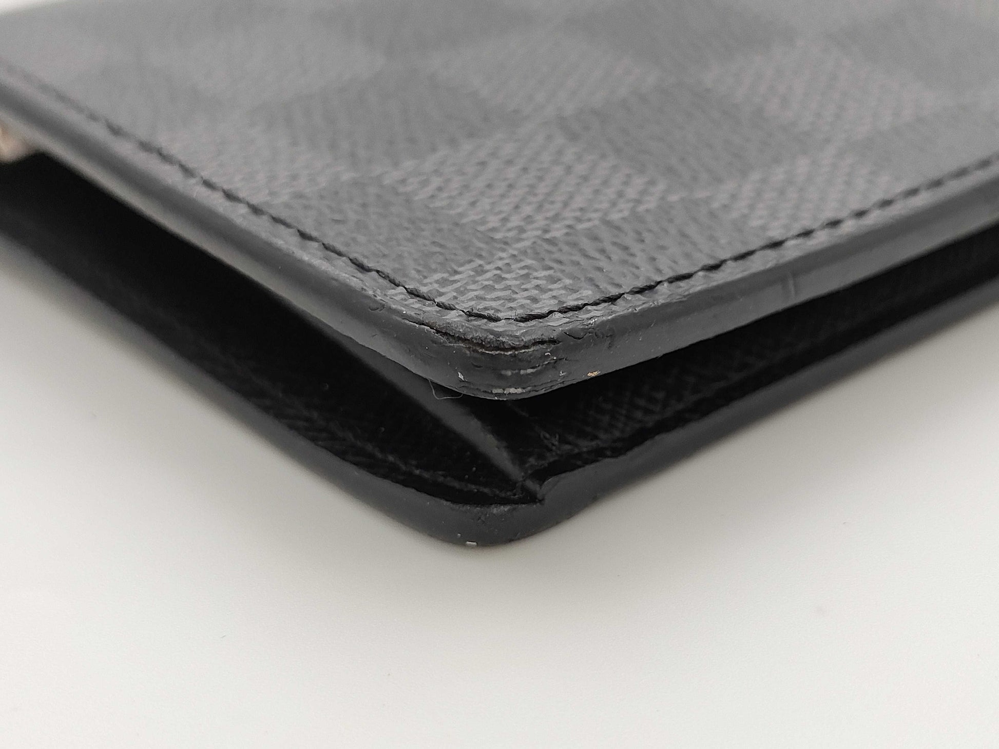 LOUIS VUITTON Graphite Brazza Wallet