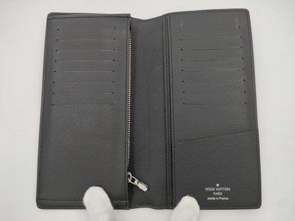 LOUIS VUITTON Graphite Brazza Wallet