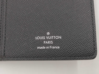 LOUIS VUITTON Graphite Brazza Wallet