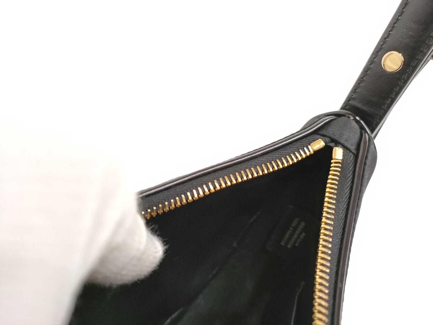 PRADA Tessuto x Leather 2-Way Shoulder Bag with Strap