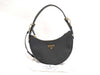 PRADA Tessuto x Leather 2-Way Shoulder Bag with Strap
