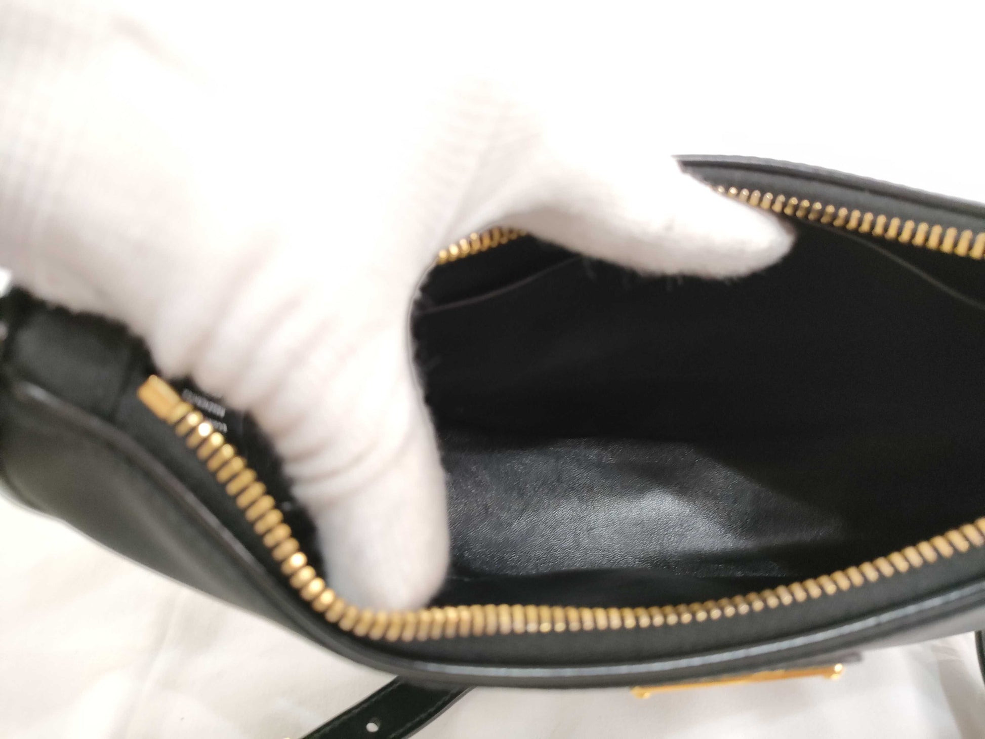 PRADA Tessuto x Leather 2-Way Shoulder Bag with Strap