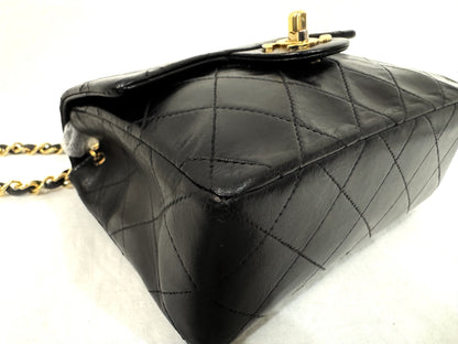 CHANEL Lambskin Mini Matelasse 17 Shoulder Bag with GD Hardware and 107cm Chain