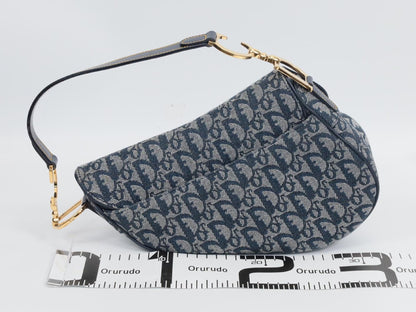 Dior Saddle Bag Navy Shoulder Bag