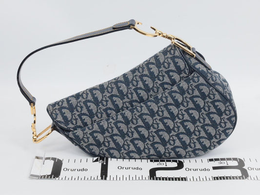 Dior Saddle Bag Navy Shoulder Bag