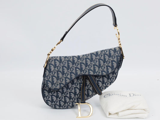 Dior Saddle Bag Navy Shoulder Bag