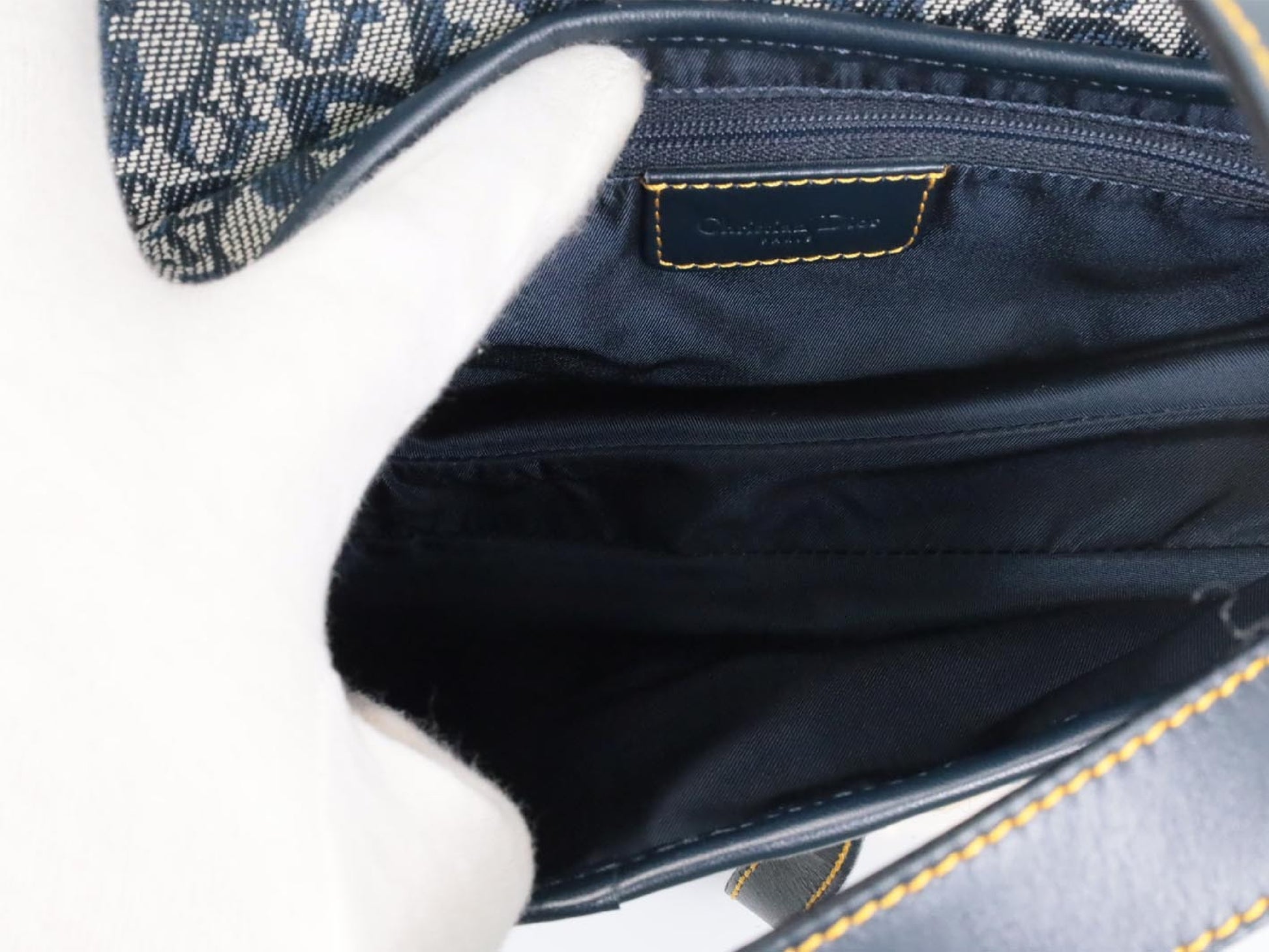 Dior Saddle Bag Navy Shoulder Bag