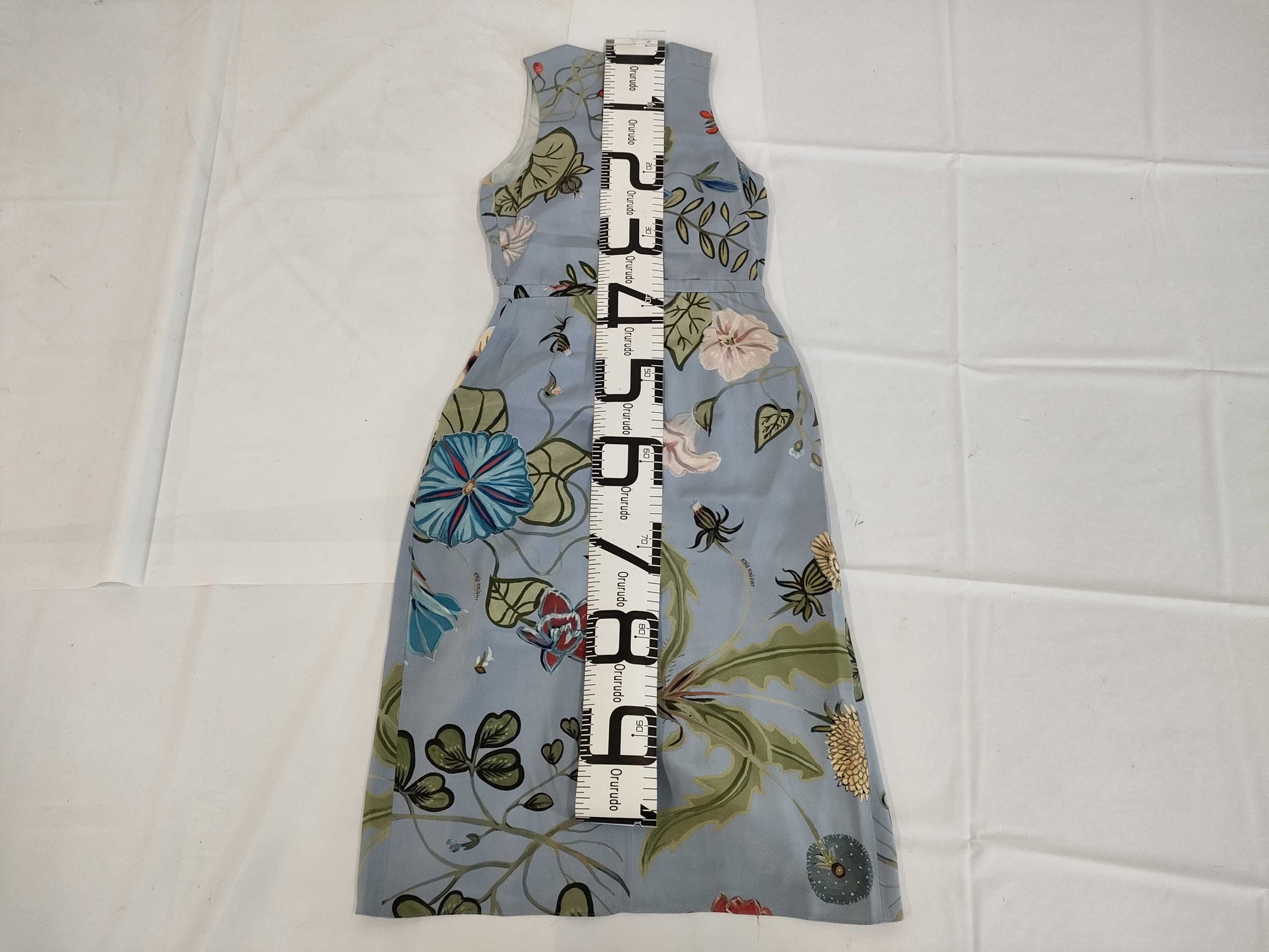 GUCCI Floral Print Collection Model Insect Long Dress Size 38