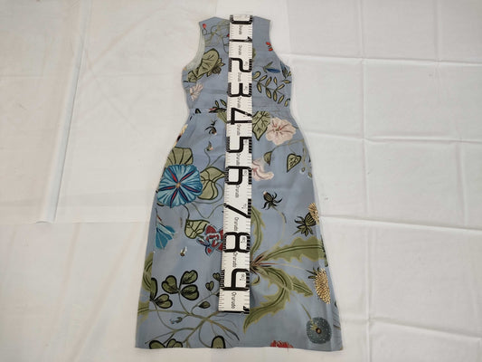 GUCCI Floral Print Collection Model Insect Long Dress Size 38