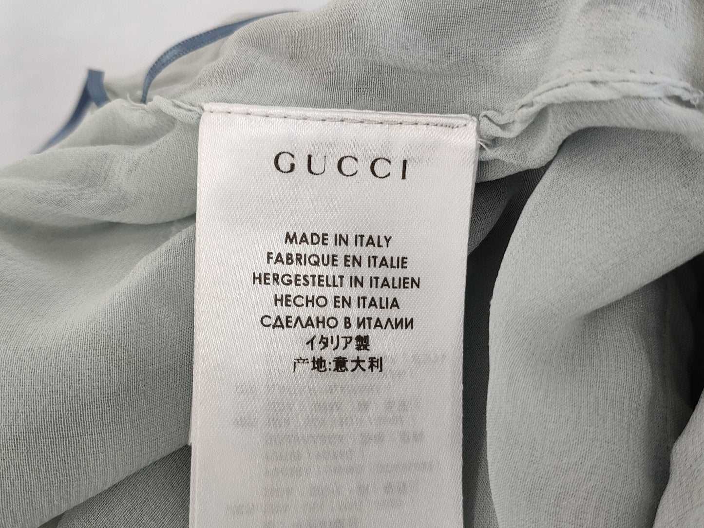 GUCCI Floral Print Collection Model Insect Long Dress Size 38
