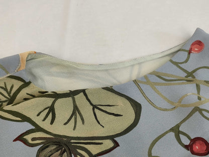 GUCCI Floral Print Collection Model Insect Long Dress Size 38