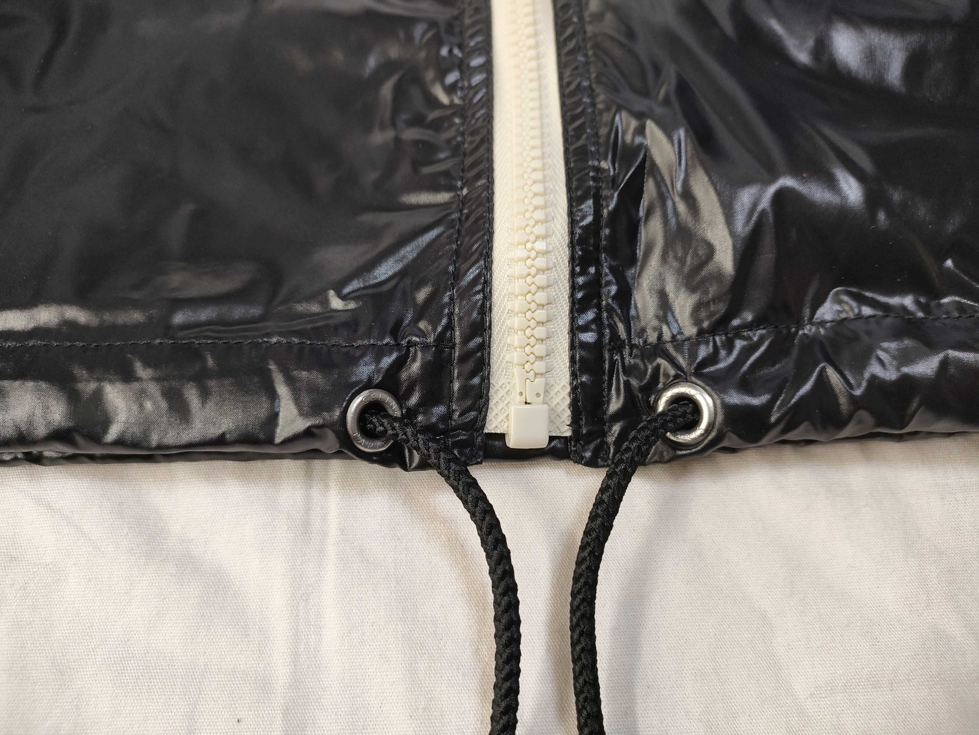 CELINE Zebra Nylon Jacket, Current Tag, Hedi, Men's, Hanger Included, Excellent Condition, Like New