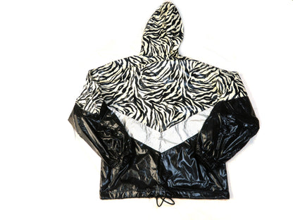 CELINE Zebra Nylon Jacket, Current Tag, Hedi, Men's, Hanger Included, Excellent Condition, Like New