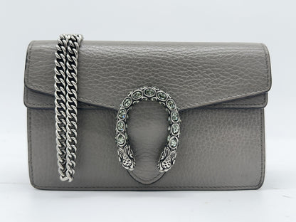 GUCCI Dionysus Chain Leather Shoulder Bag