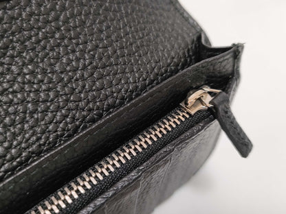 GUCCI Bifold Long Wallet Black Leather 795296 Wallet