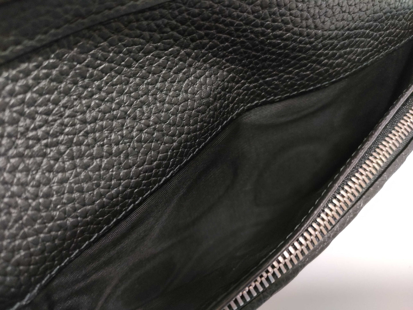 GUCCI Bifold Long Wallet Black Leather 795296 Wallet