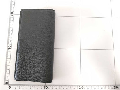 GUCCI Bifold Long Wallet Black Leather 795296 Wallet