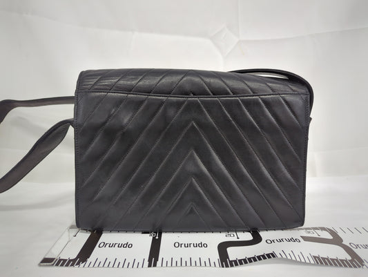 CHANEL Circle Coco V-Stitch Shoulder Bag, No. 2