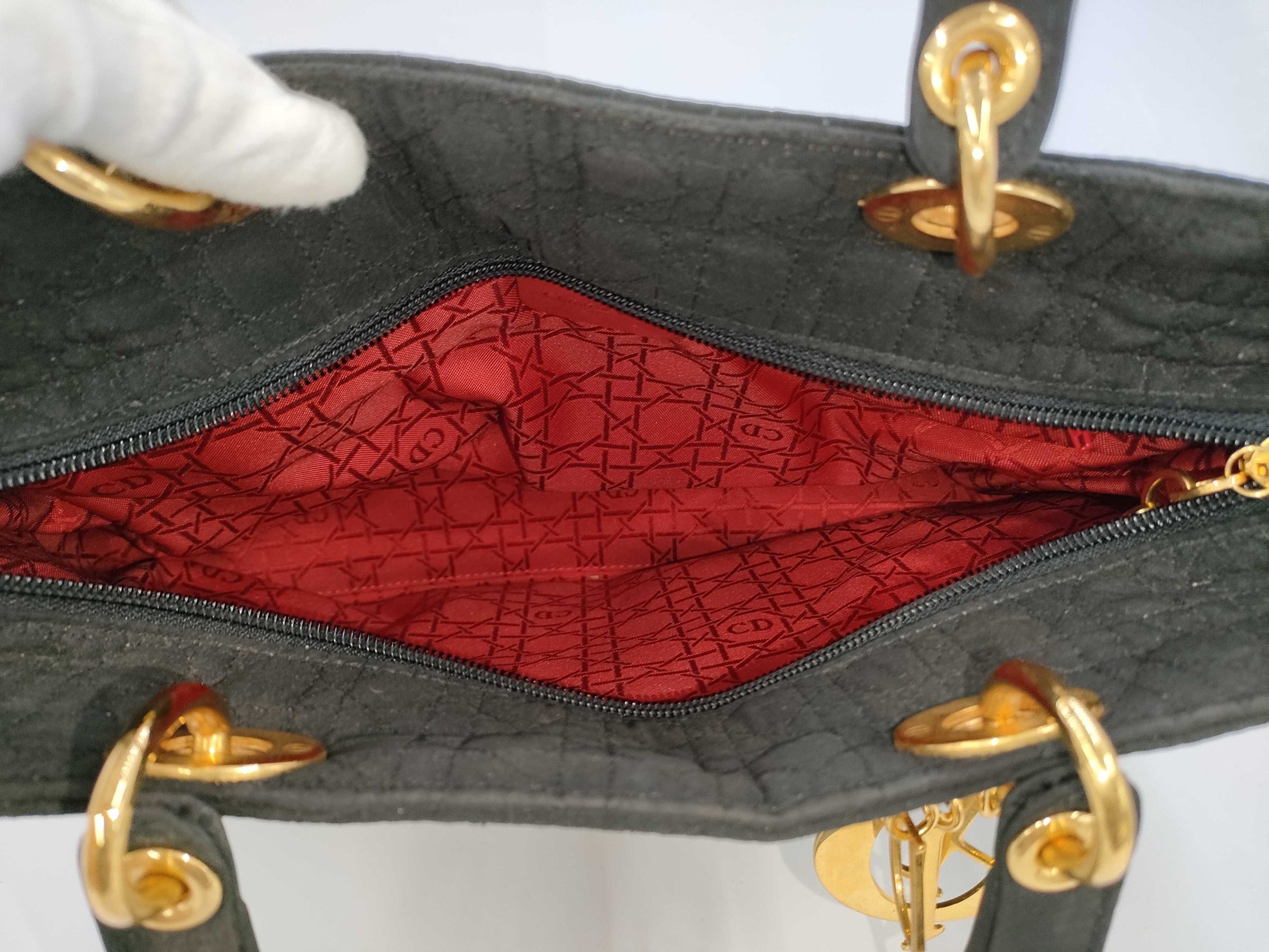 Dior Cannage Lady Dior Handbag