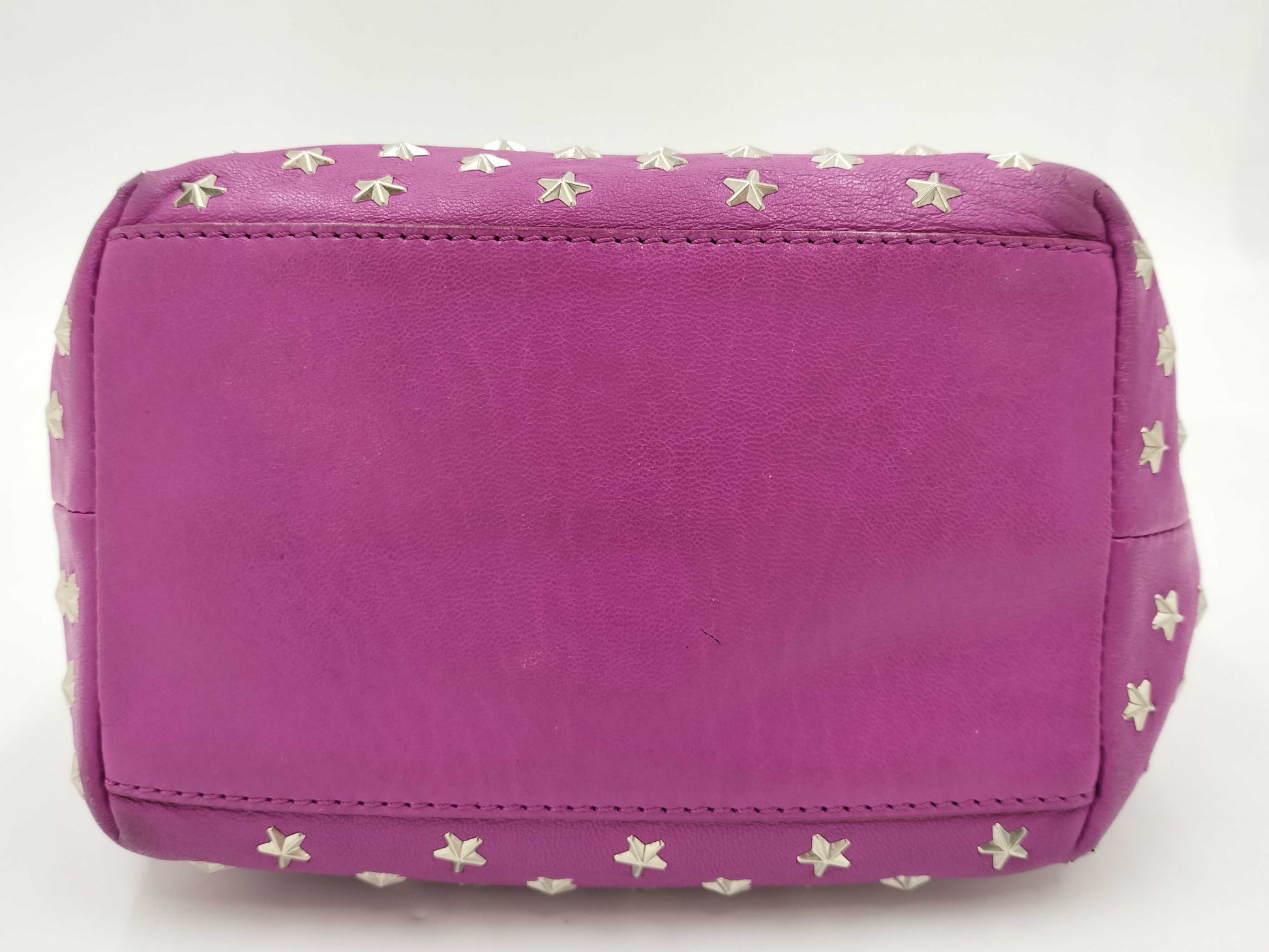 JIMMY CHOO Mini Sarah Studded Leather Handbag