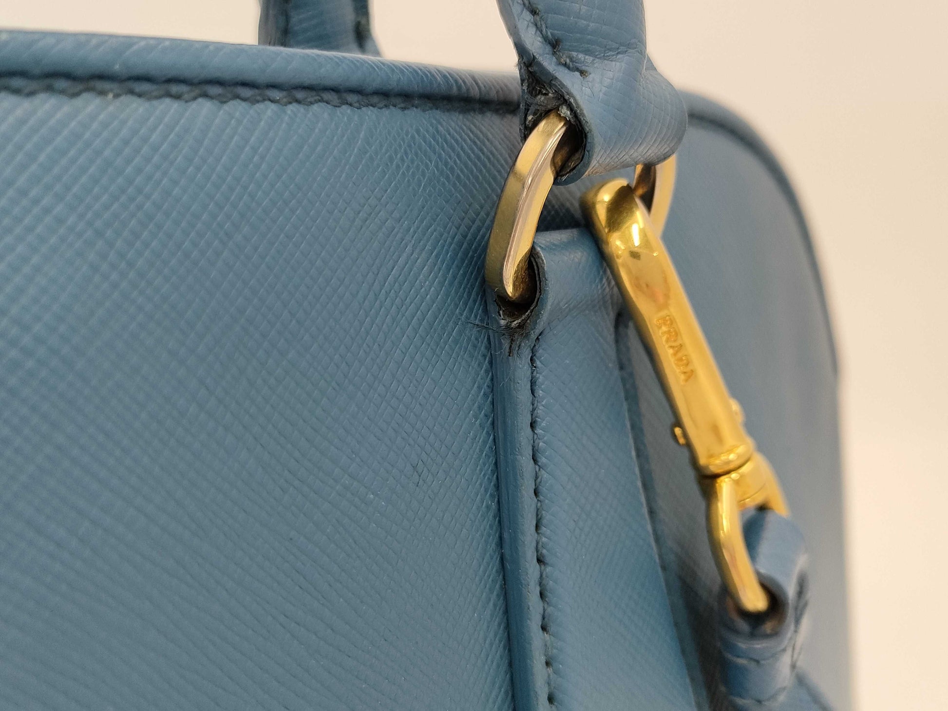 PRADA 2-way Saffiano leather handbag