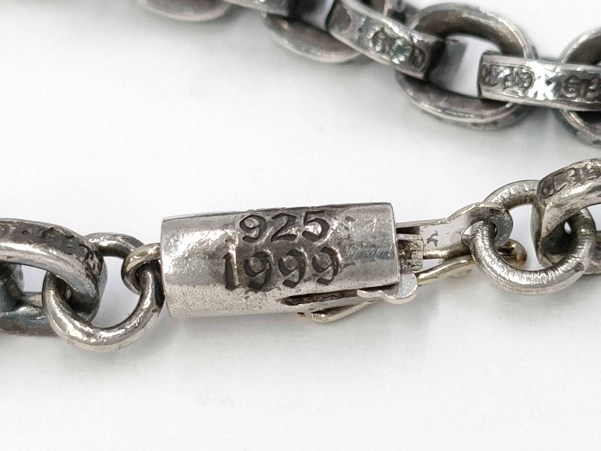 CHROME HEARTS Paper Chain 18-inch Necklace