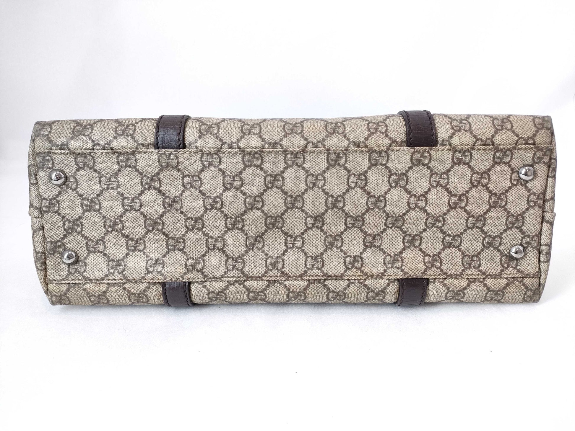 GUCCI GG Supreme Gucci PVC Tote Bag Handbag Shoulder Tote Bag
