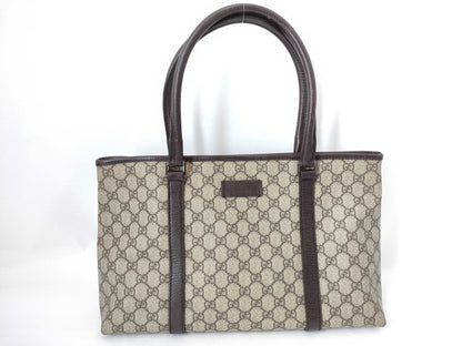 GUCCI GG Supreme Gucci PVC Tote Bag Handbag Shoulder Tote Bag