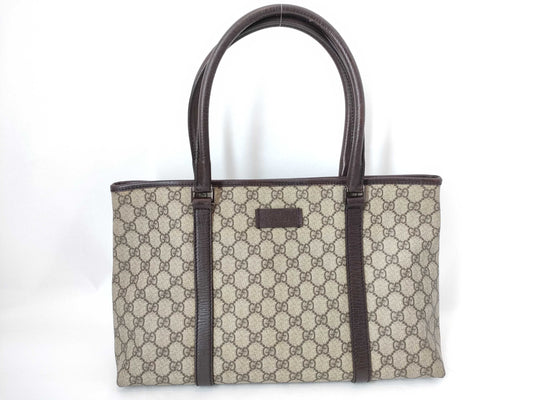 GUCCI GG Supreme Gucci PVC Tote Bag Handbag Shoulder Tote Bag
