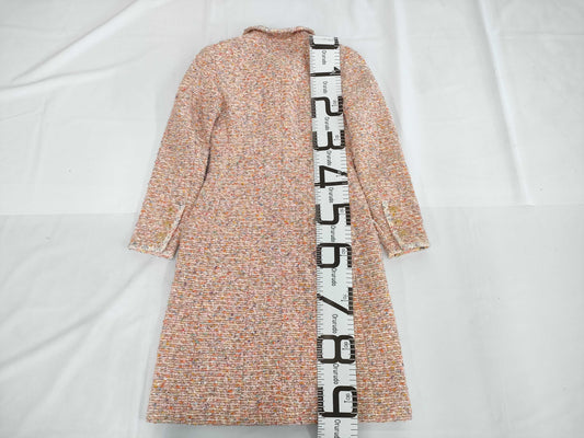 CHANEL Fancy Tweed 97P Coat Size 36