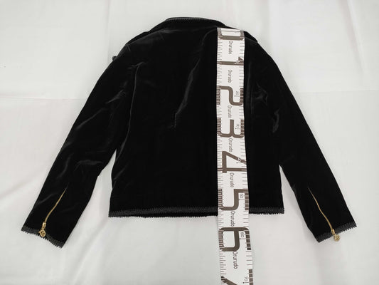 CHANEL Velour Rider's Jacket Deadstock Jacket