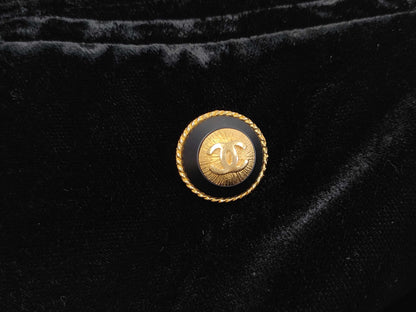 CHANEL Velour Rider's Jacket Deadstock Jacket