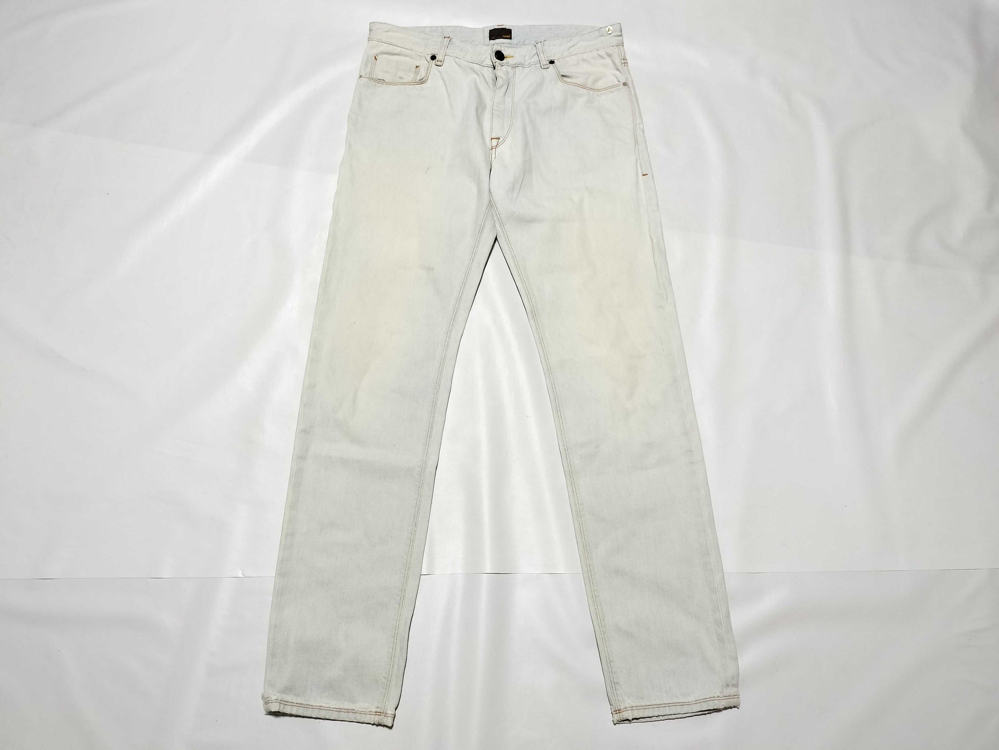 FENDI FENDI Fendi denim pants pants