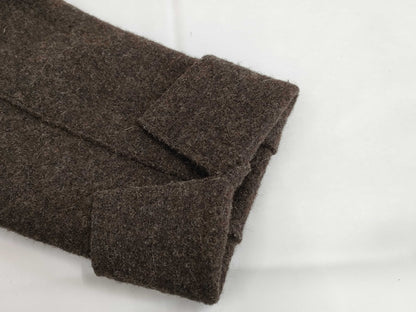 CHANEL Jacket P14021V08014 99A Women's Wool Brown Jacket Size 40