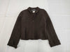 CHANEL Jacket P14021V08014 99A Women's Wool Brown Jacket Size 40