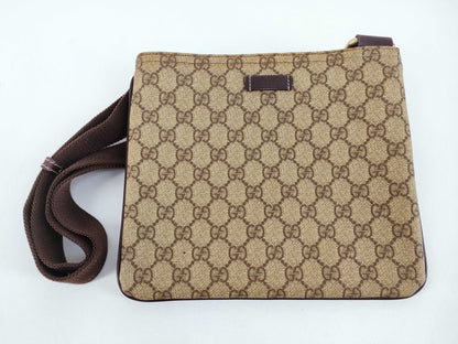 GUCCI GG Supreme Brown Shoulder Bag