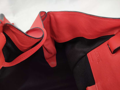 LOEWE Hammock Medium Red Shoulder Bag