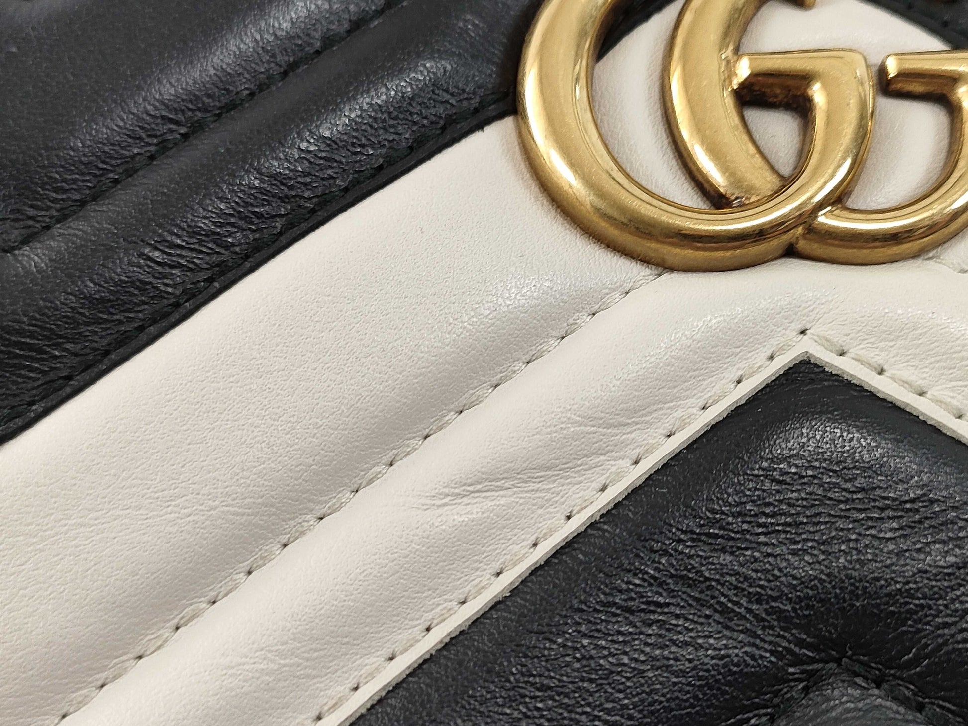 GUCCI 2-Way Bag GG Marmont Handbag