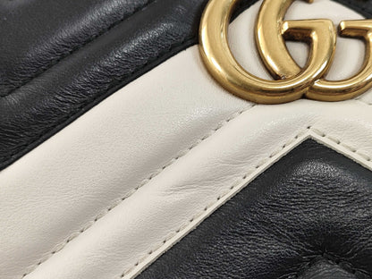 GUCCI 2-Way Bag GG Marmont Handbag