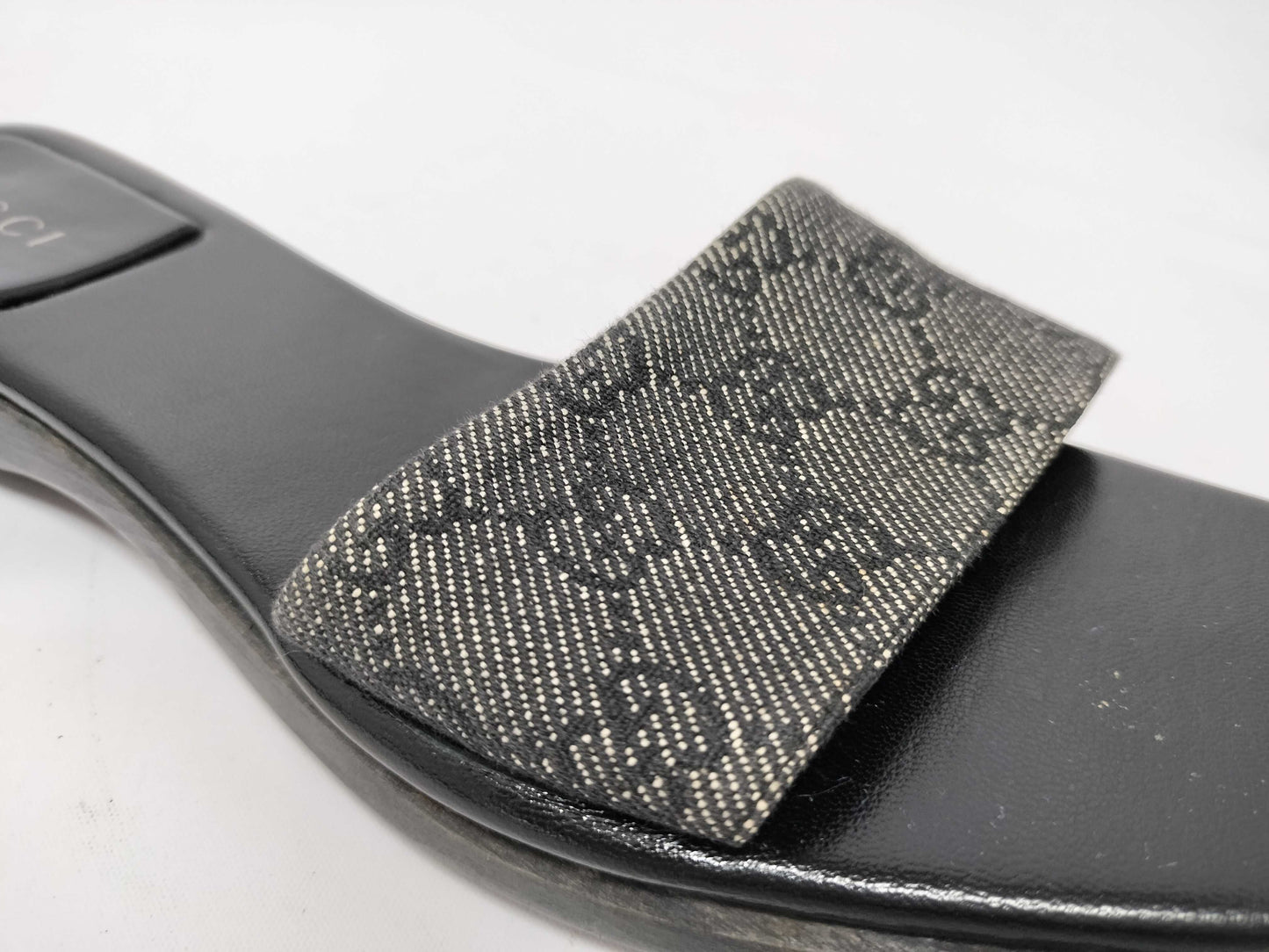 GUCCI GG Canvas Sandals Gucci Sandals