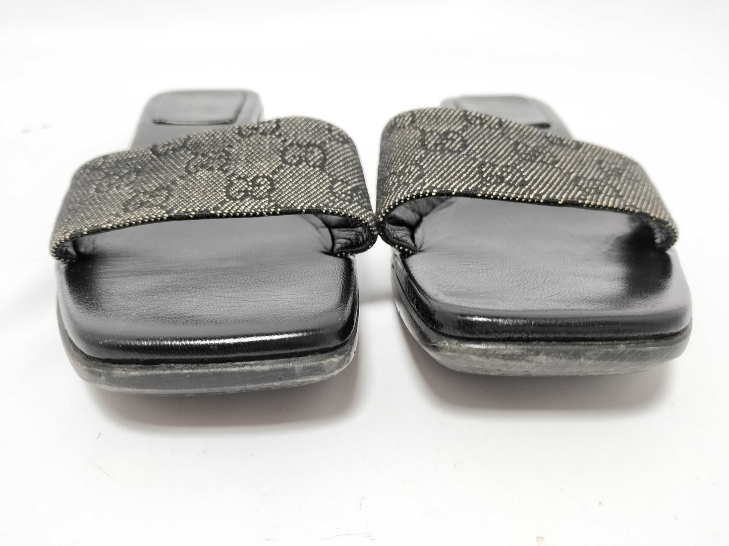 GUCCI GG Canvas Sandals Gucci Sandals