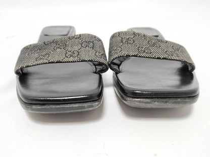 GUCCI GG Canvas Sandals Gucci Sandals
