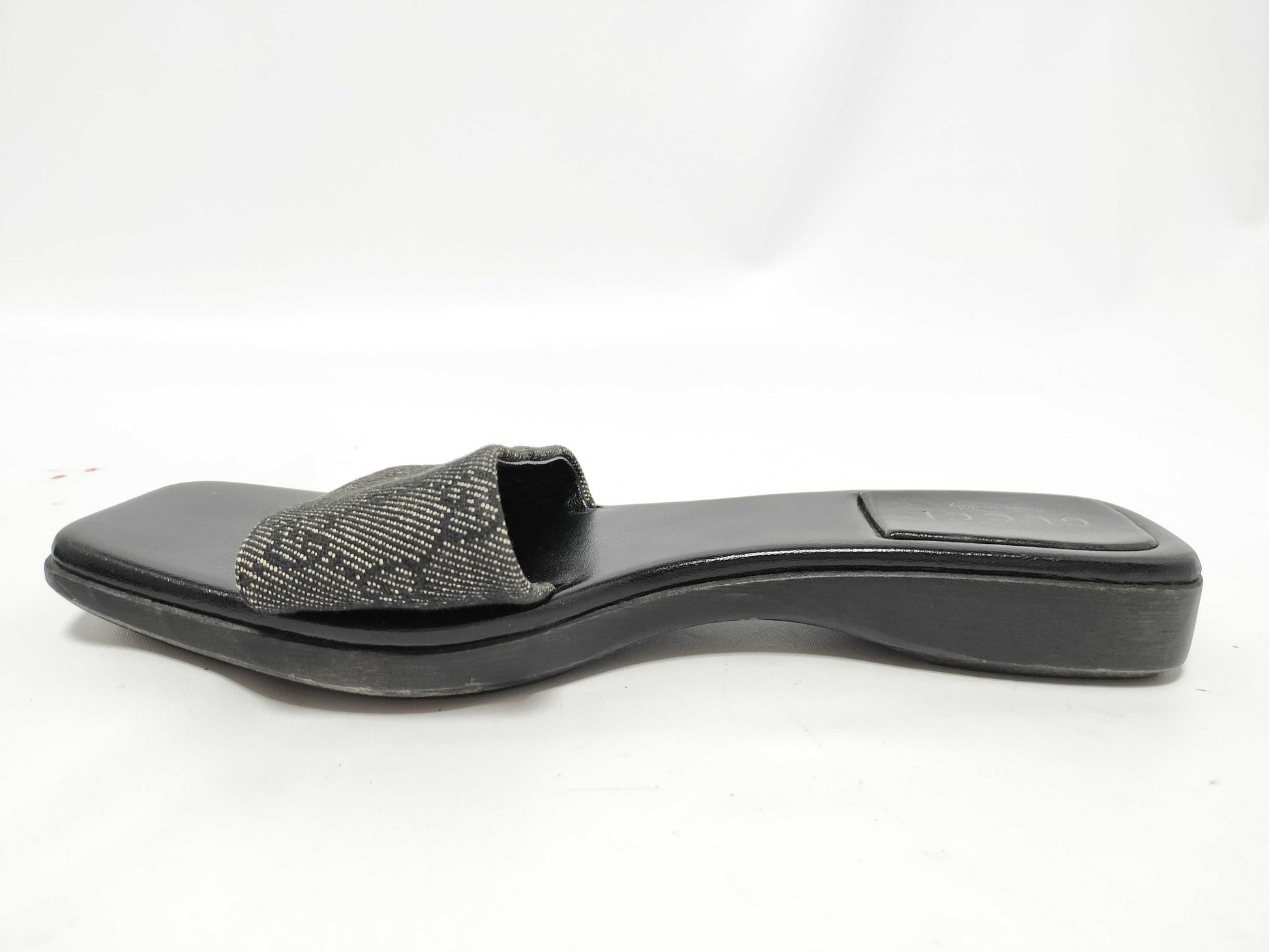 GUCCI GG Canvas Sandals Gucci Sandals