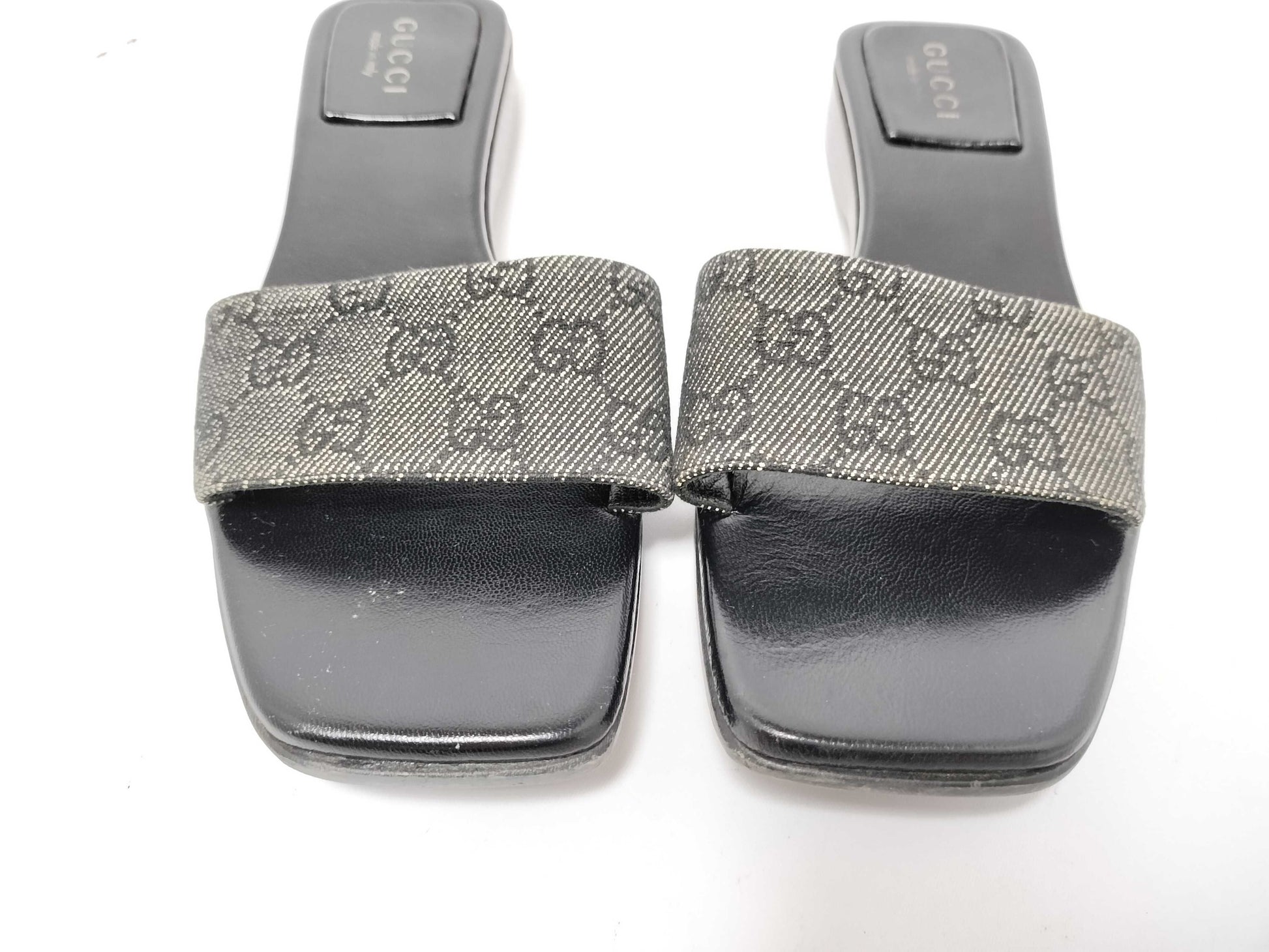 GUCCI GG Canvas Sandals Gucci Sandals