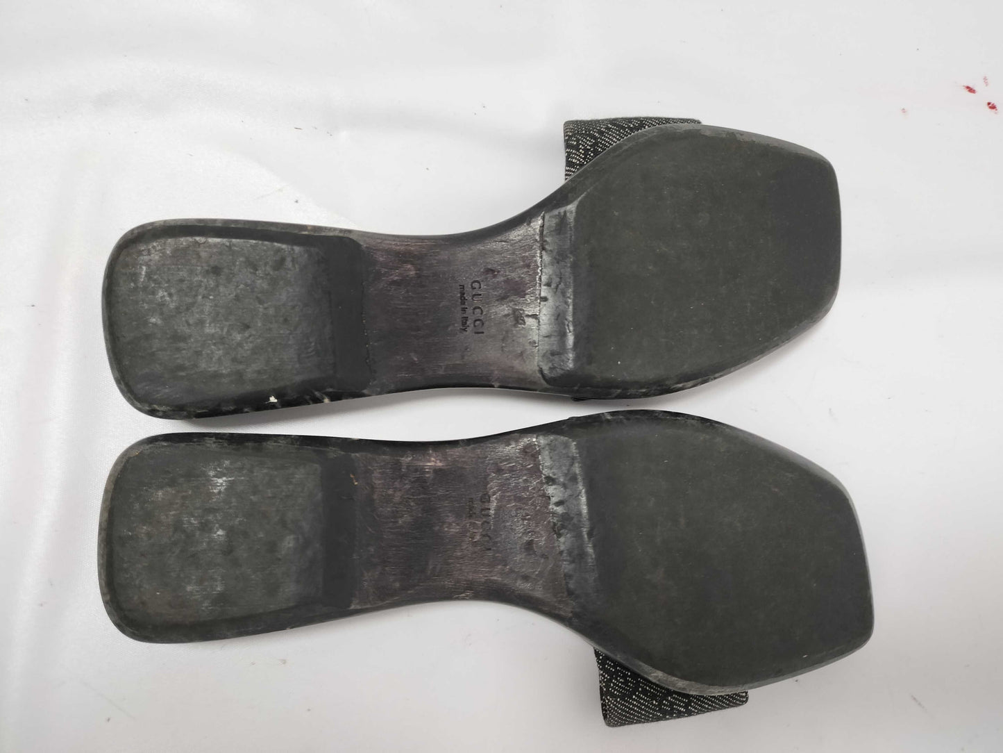 GUCCI GG Canvas Sandals Gucci Sandals